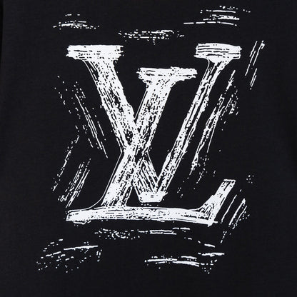 LV Front and back letter print T-shirt 1824103105