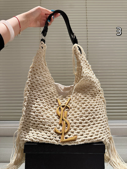 YSL Woven tote 1825040811