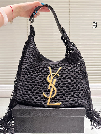 YSL Woven tote 1825040811