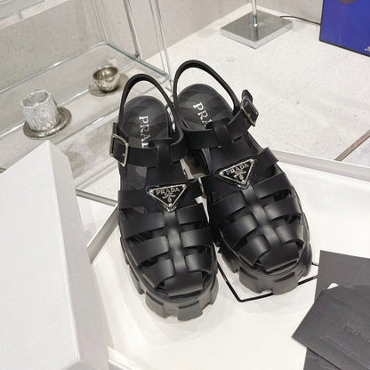 P luxury leather sandals XC0723081601