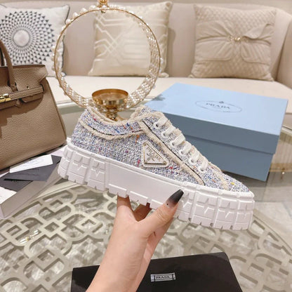 New Thick-soled Muffin Board Shoes Women's Sports Shoes Casual 1024052725