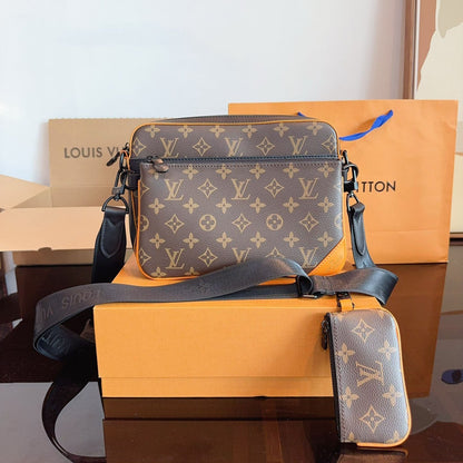 Classic hot-selling ¥ochette Trio men's bag 1824061103