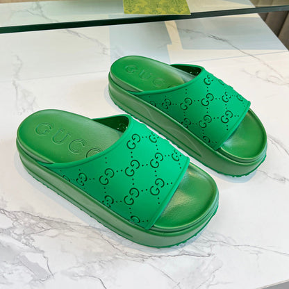 G logo ice cream platform slippers  XC16061203