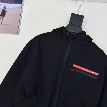 PR Hooded Windbreaker Jacket 1824091018
