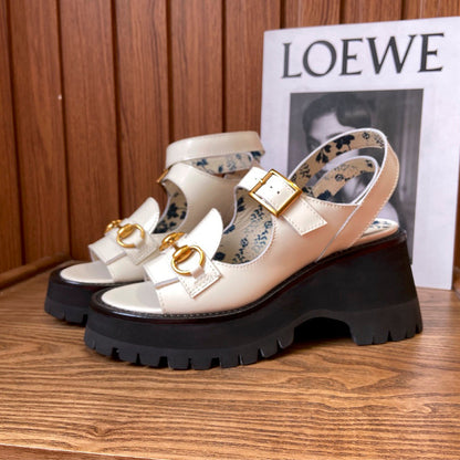 G Horsebit platform sandals 1824061308