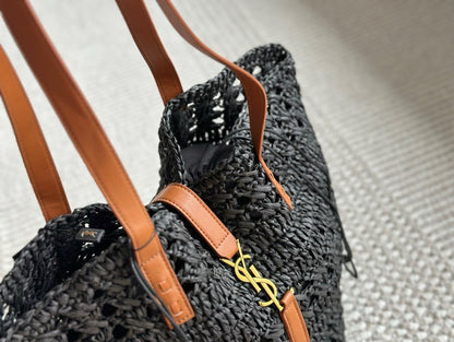 YSL straw handbag 0724041105