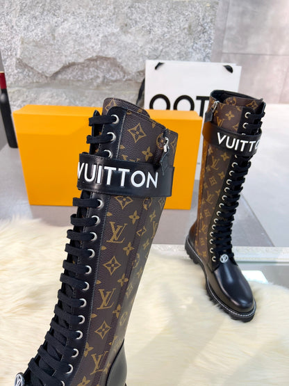 LV 24 autumn and winter adjustable Velcro boots 1824112601
