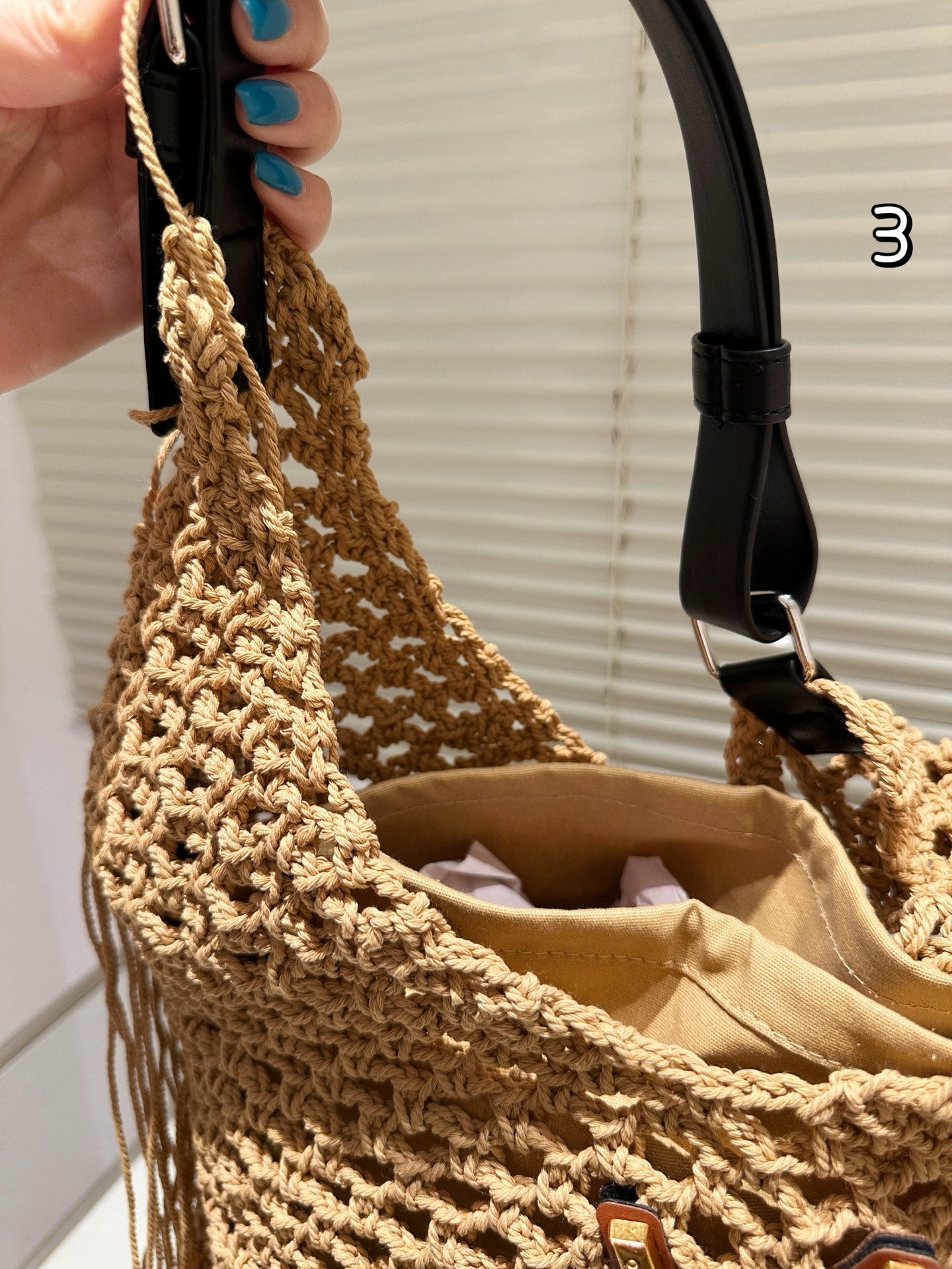 YSL Woven tote 1825040811