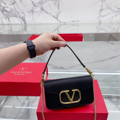 Gold Label V logo small square bag PD0620230802