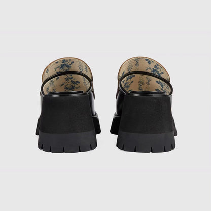 G Horsebit platform slippers 1824061307