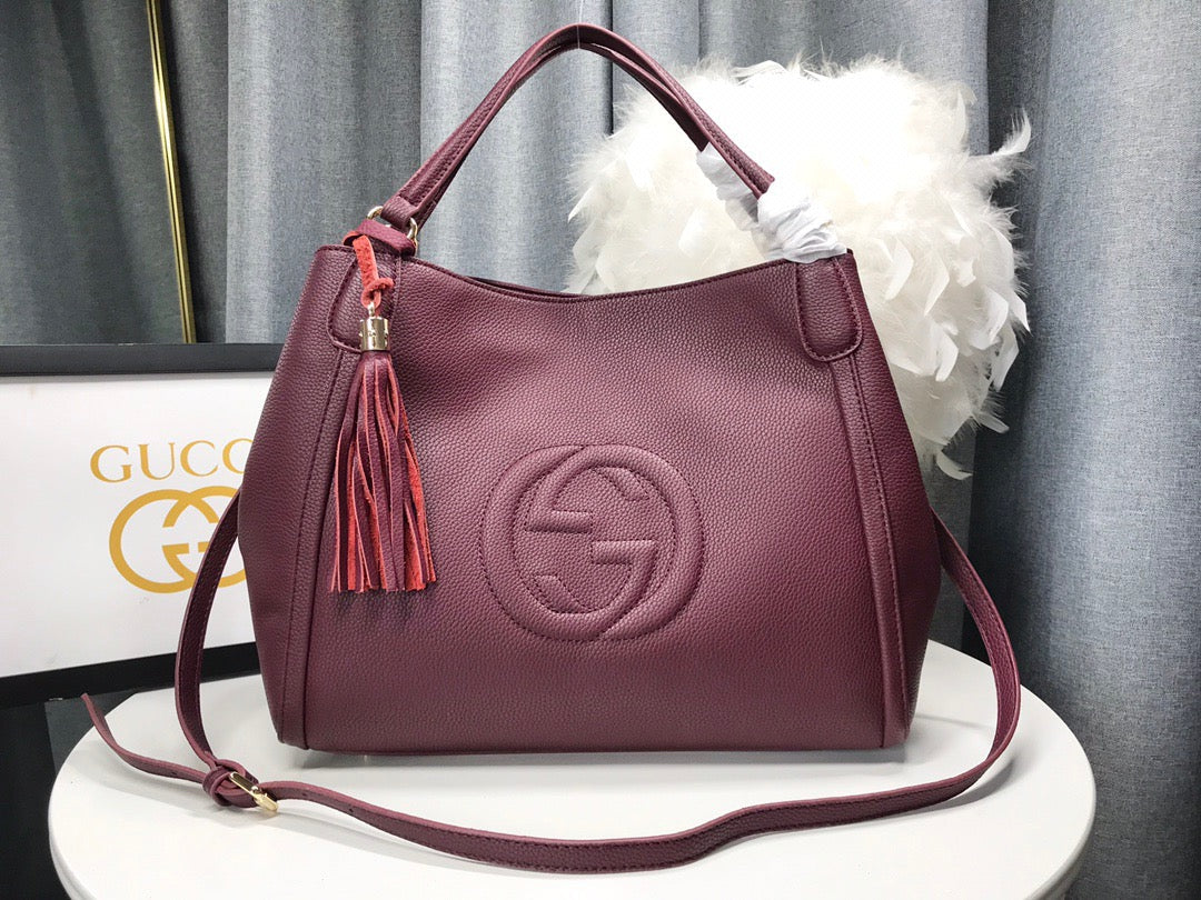 New fashion leather G logo women's bag PD052024022115