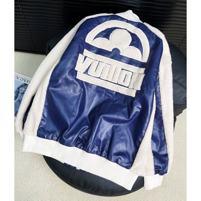 L Wool and leather jacket 1824091803