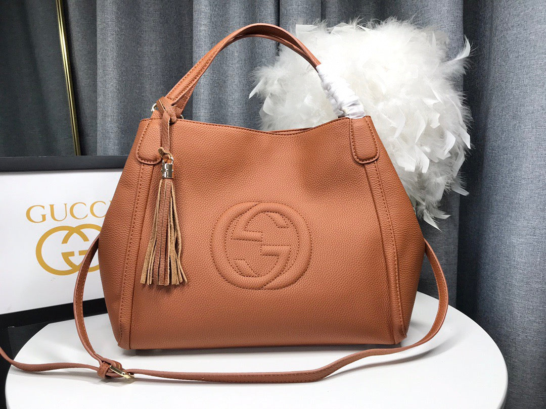 New fashion leather G logo women's bag PD052024022115