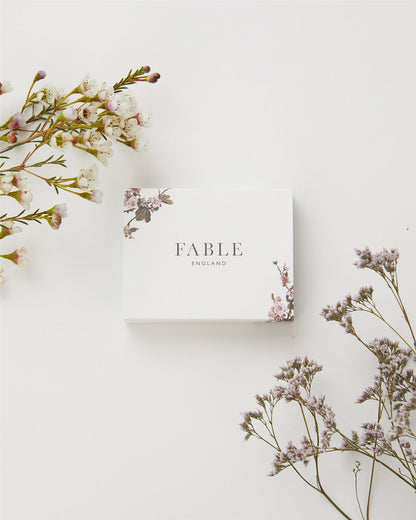 Silver Forget Me Not Bangle