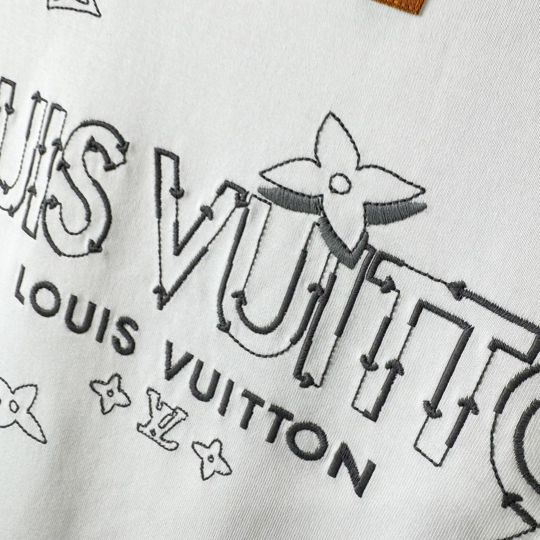 LV Embroidery letters T-shirt 1825060603