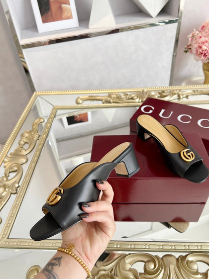 GG Chunky heel slippers 1825061302