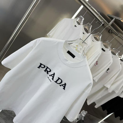 PR Cotton embroidery couple T-shirt 1825052021