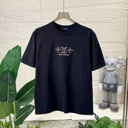 LV Embroidery letters T-shirt 1825060603