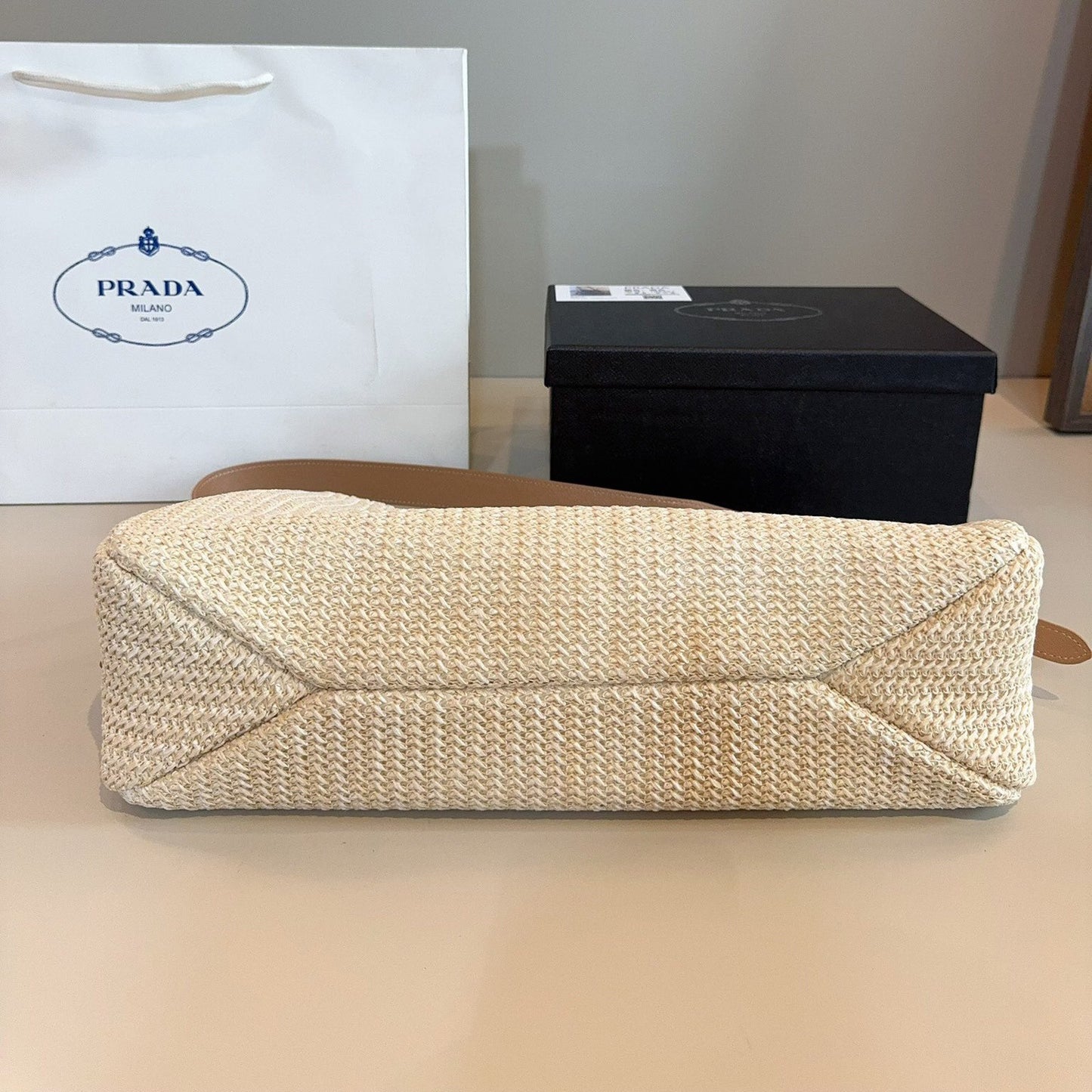 PR Straw underarm bag 1825070303