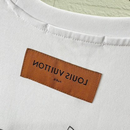 LV Embroidery letters T-shirt 1825060603