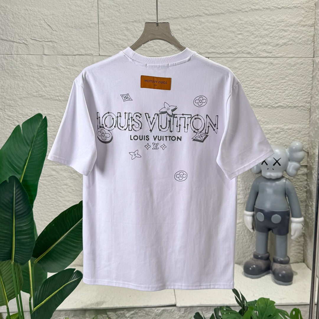 LV Embroidery letters T-shirt 1825060603