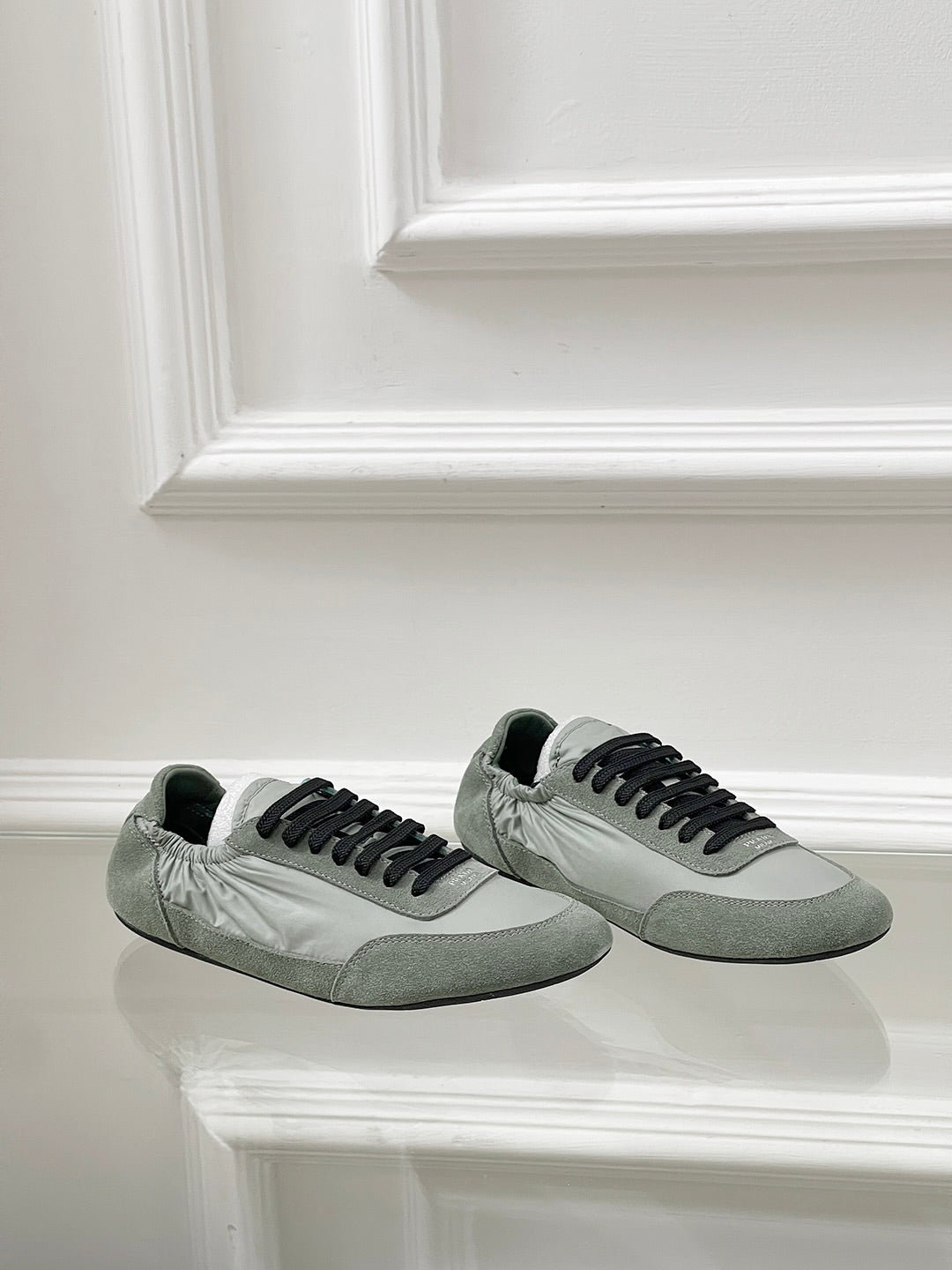 PR unisex Collapse Nylon stretch sneakers 1825060501
