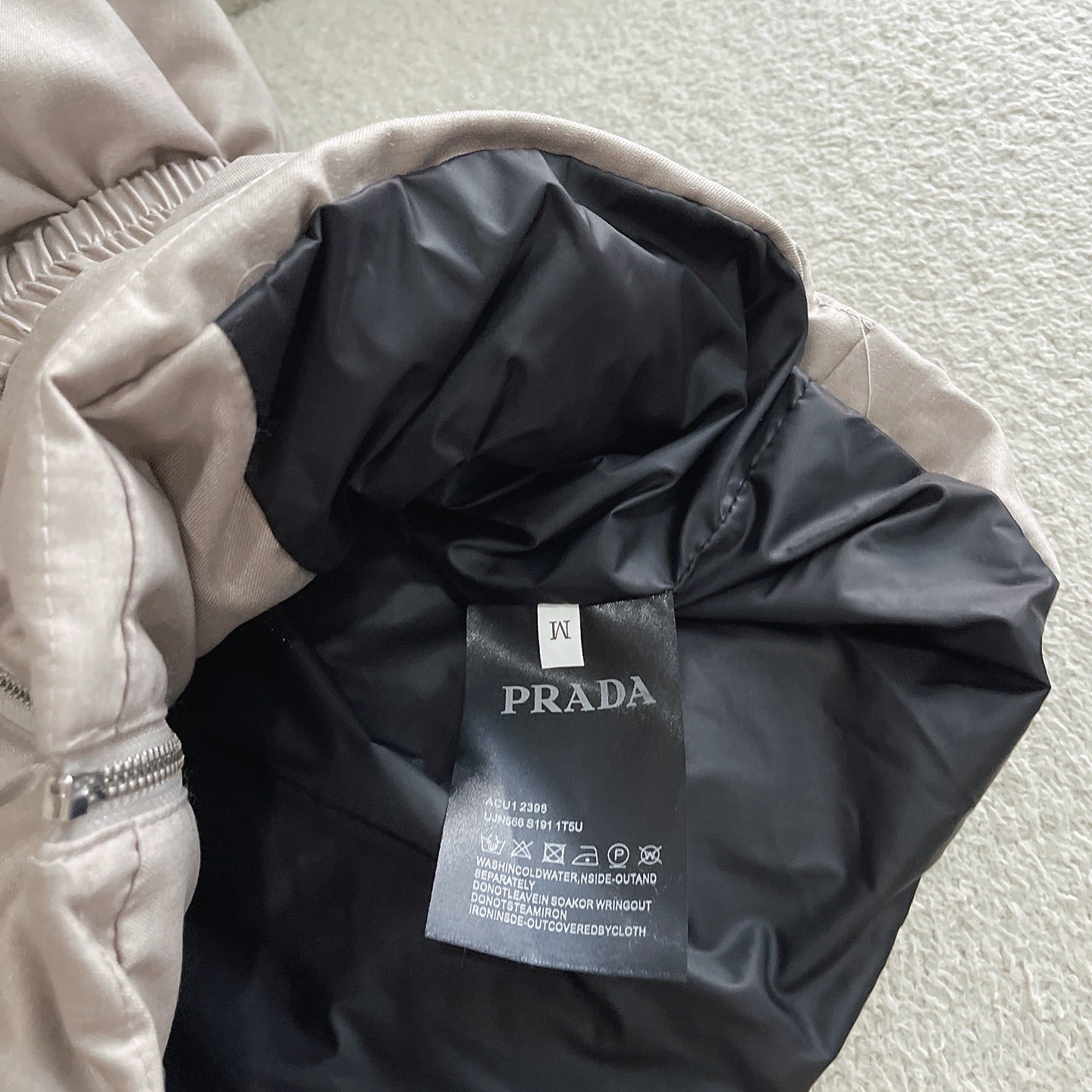 P hooded cotton vest jacket 1825090901