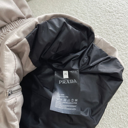 P hooded cotton vest jacket 1825090901