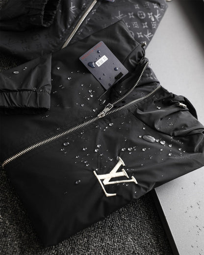 Reversible Logo Print Hooded Jacket 1825090903