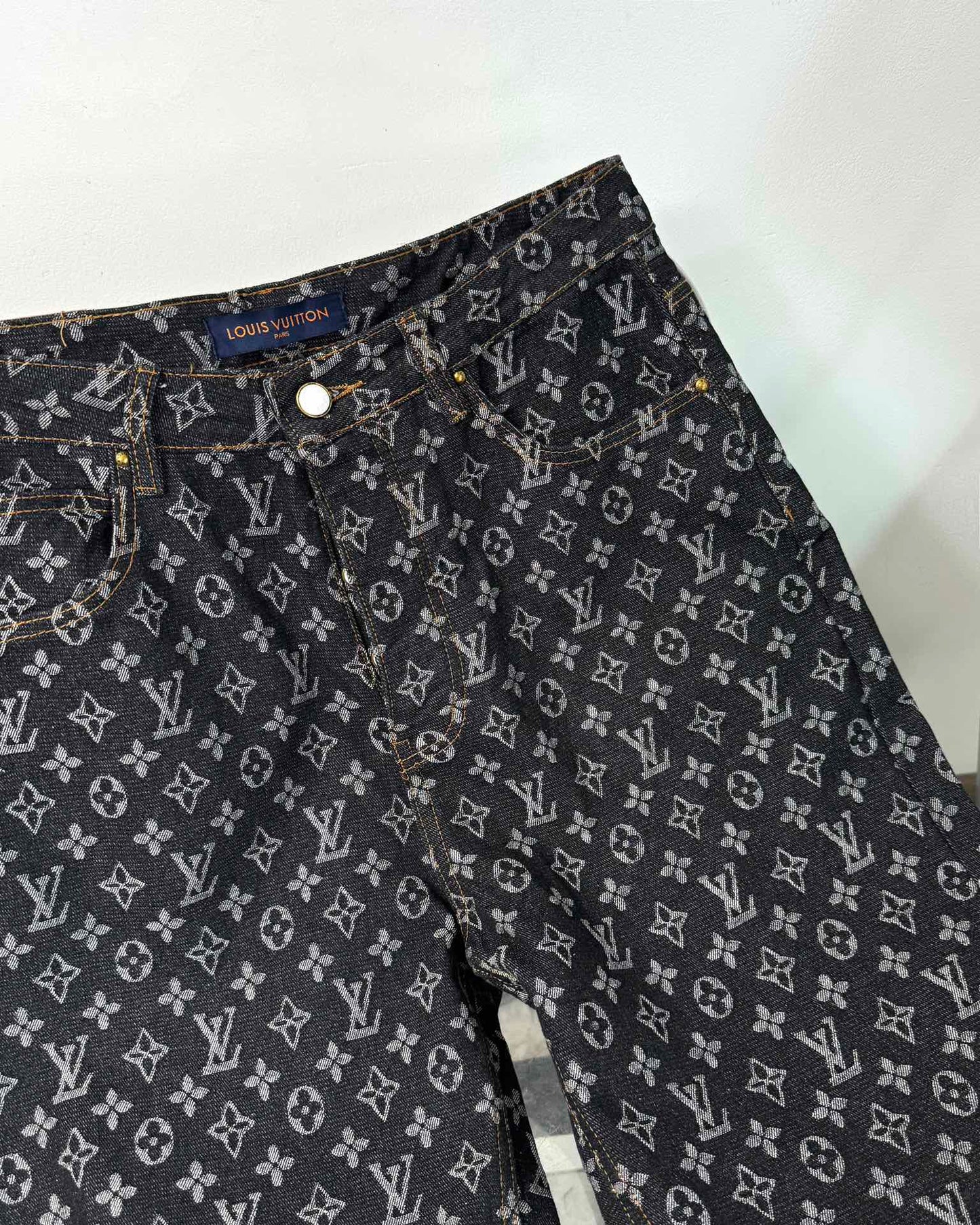 V classic print jeans 1825090905