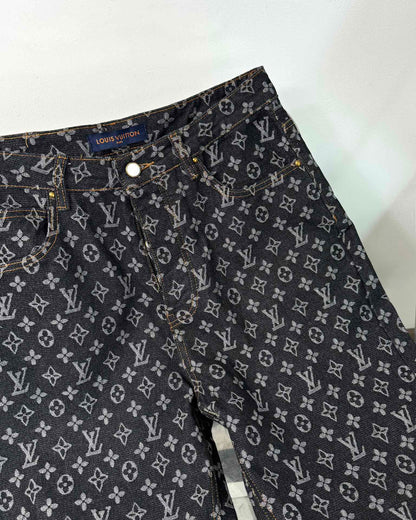 V classic print jeans 1825090905