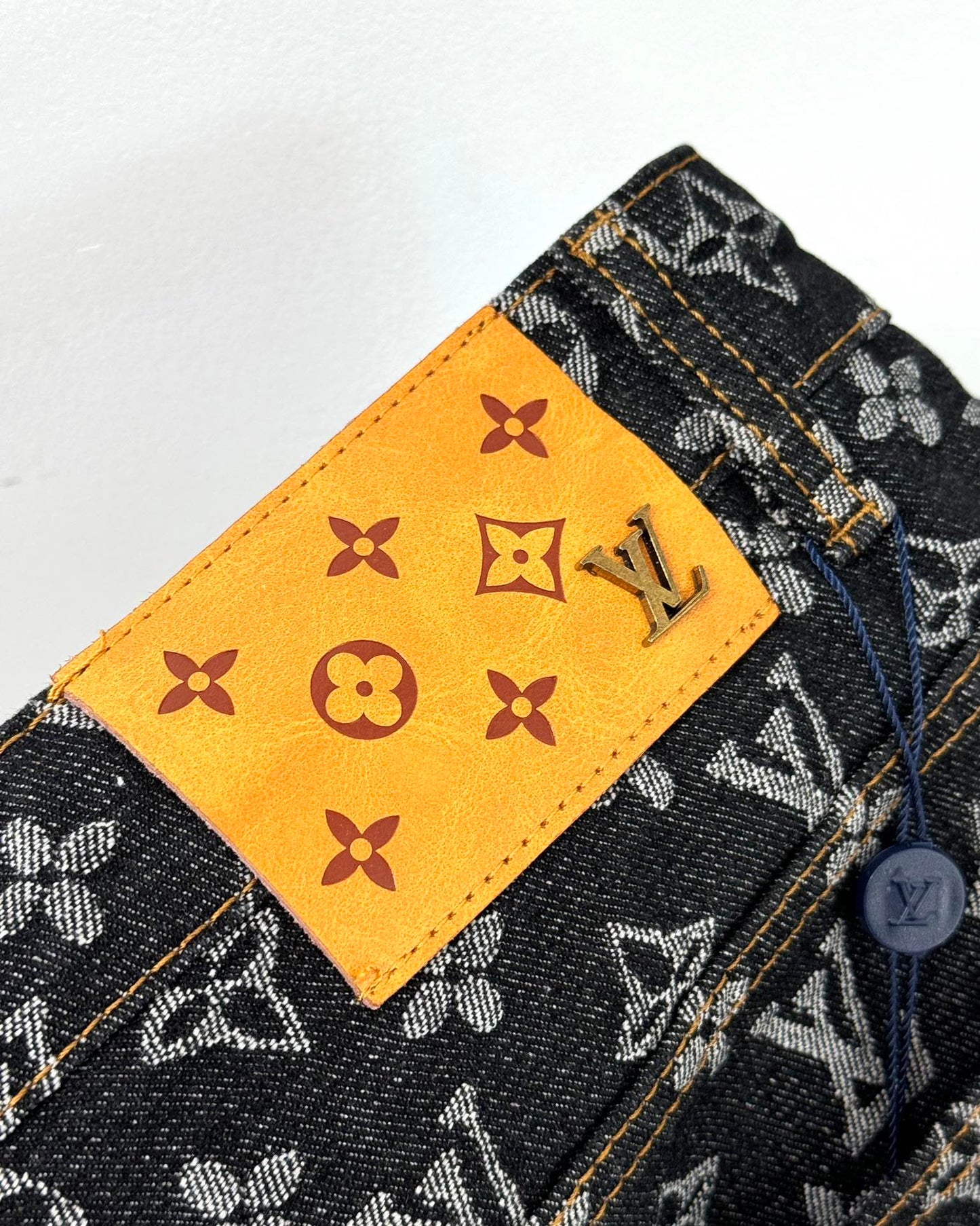 V classic print jeans 1825090905