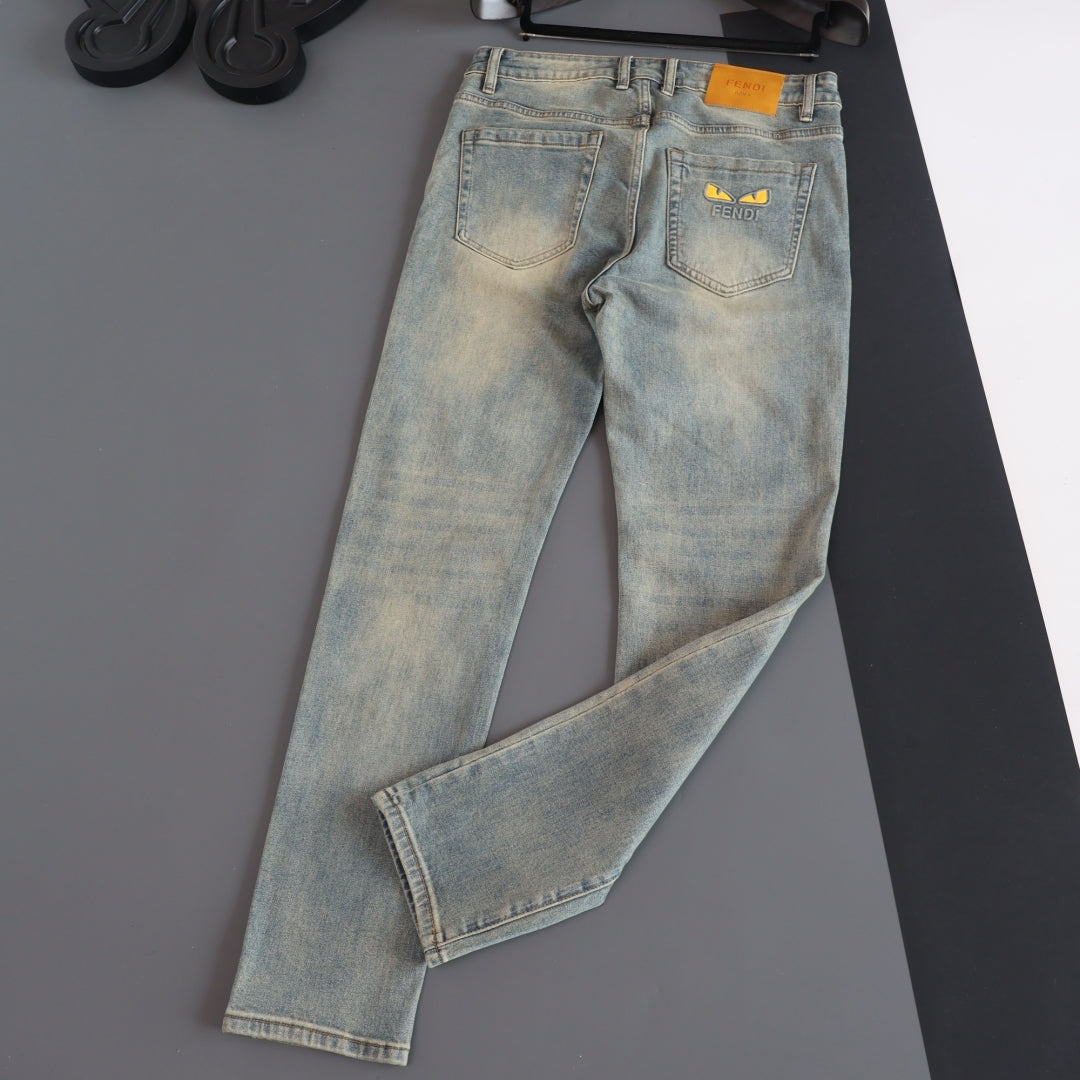 FD Washed casual jeans 1825090906