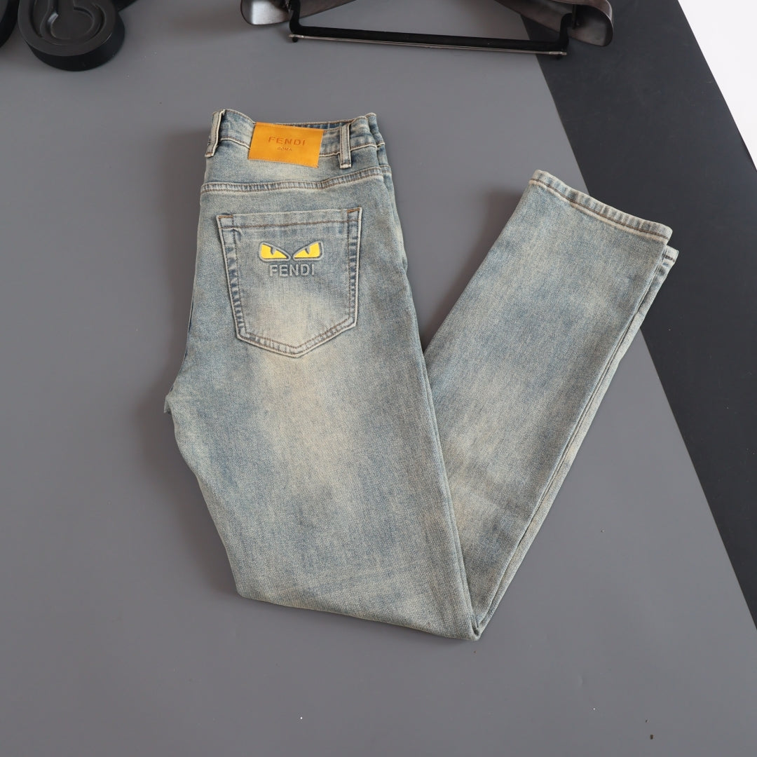 FD Washed casual jeans 1825090906