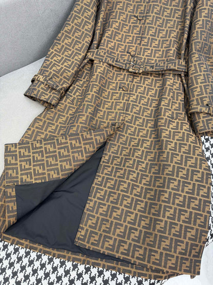 F Long trench coat 1825090910